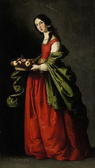 Francisco de Zurbaran Santa Dorotea oil painting image